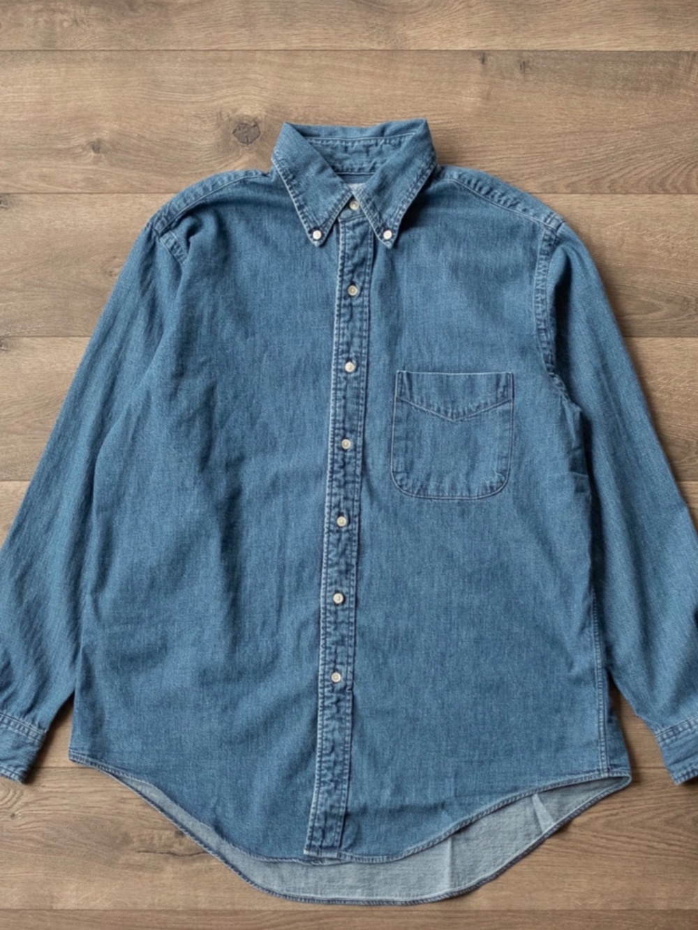 Standard Button Down Shirt - Denim Used - Picture 4 of 4
